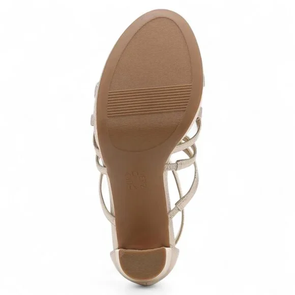 Naturalizer Neona Womens Faux Leather Heel Platform Sandals - Picture 5 of 5